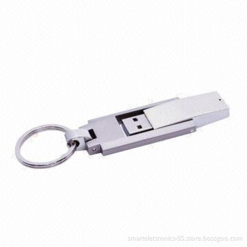 Metal twister USB flash drives, 64MB-128GB capacity